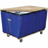 Global Industrial Vinyl Basket Bulk Truck, 24 Bushel, Blue, 53-1/4L x 36-1/4W x 30-1/2H 241986BL